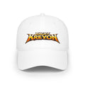 Angry KREYON Logo Low-Profile Baseball Cap — Retro Metal Band Style Hat