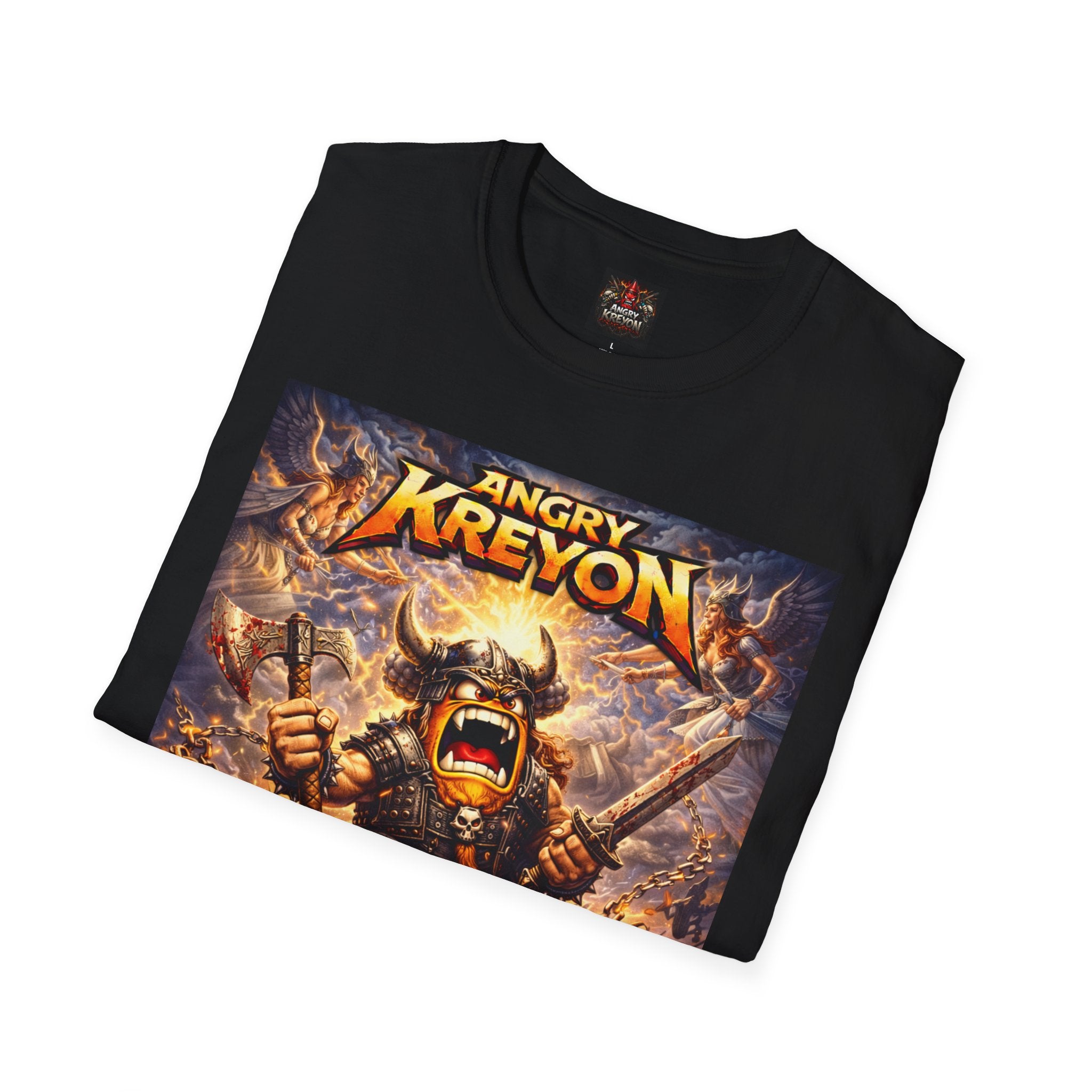 Angry Kreyon "Road to Valhalla" T-Shirt