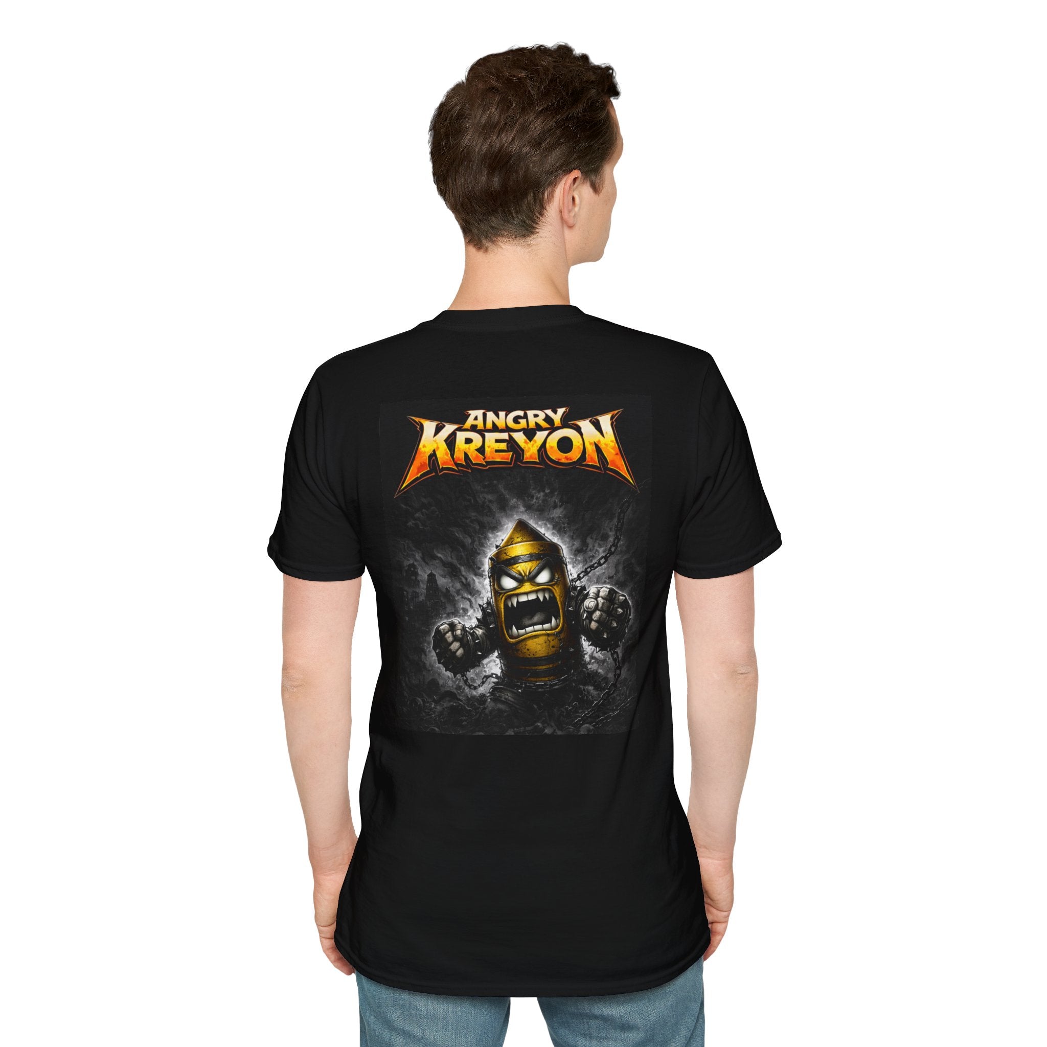 Angry Kreyon T-Shirt — Kreyon Oracle Metal Graphic Tee