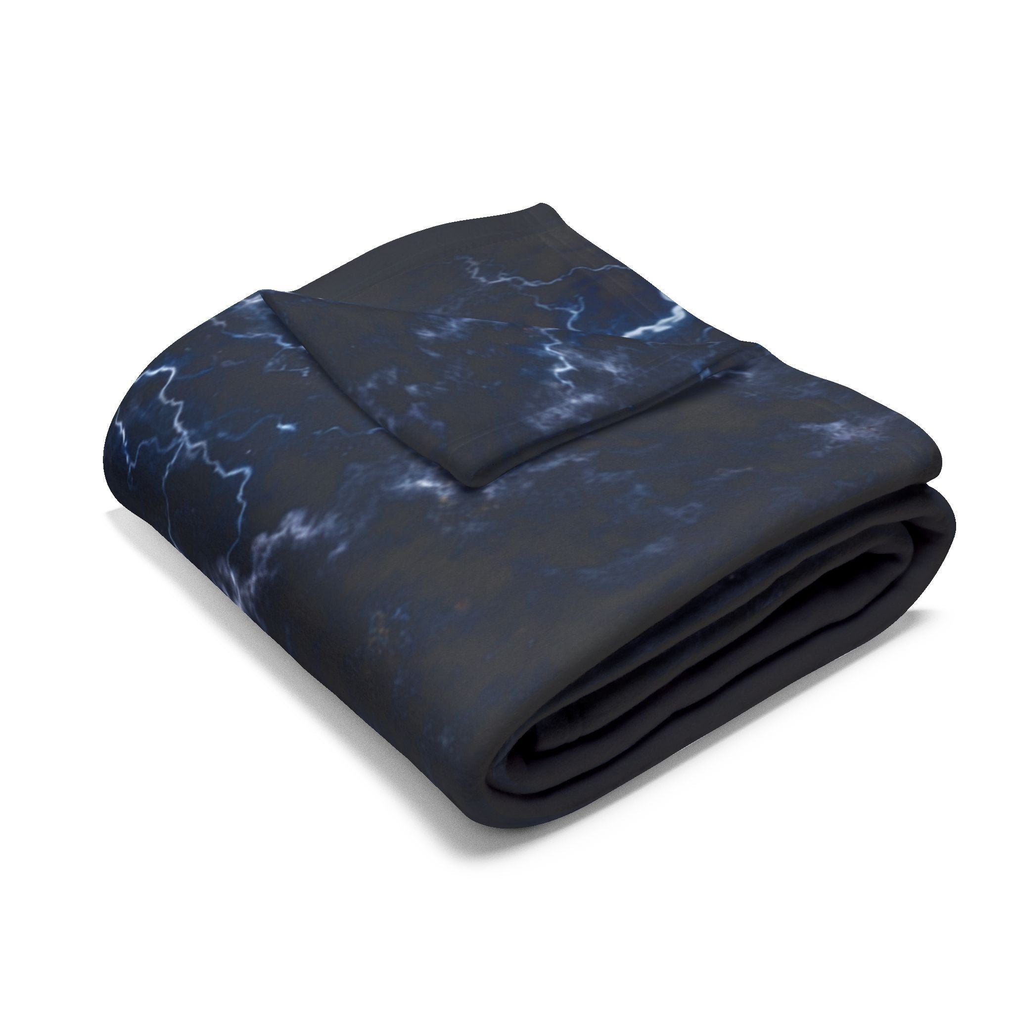 Angry Kreyon Oracle Fleece Blanket — Mythic Storm Graphic Throw