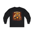Angry Kreyon Mascot Graphic Long Sleeve Tee