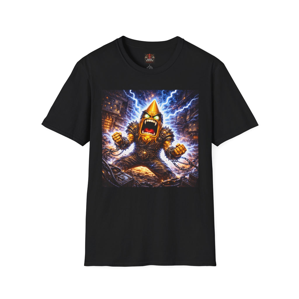 Angry Kreyón Shocked T-Shirt — Retro Arcade Beast Graphic Tee