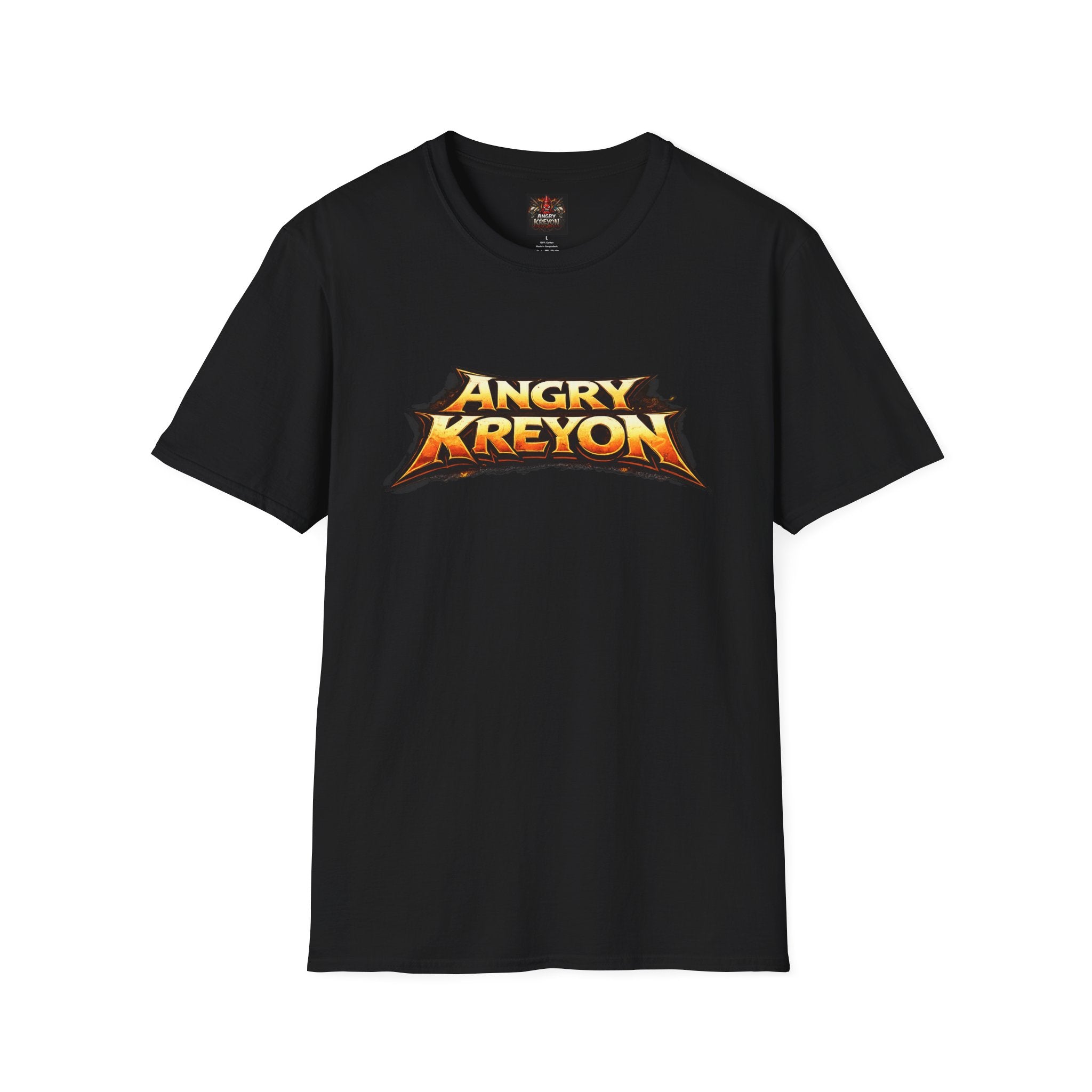 T-Shirt — Angry Kreyon Retro Gaming Logo Tee