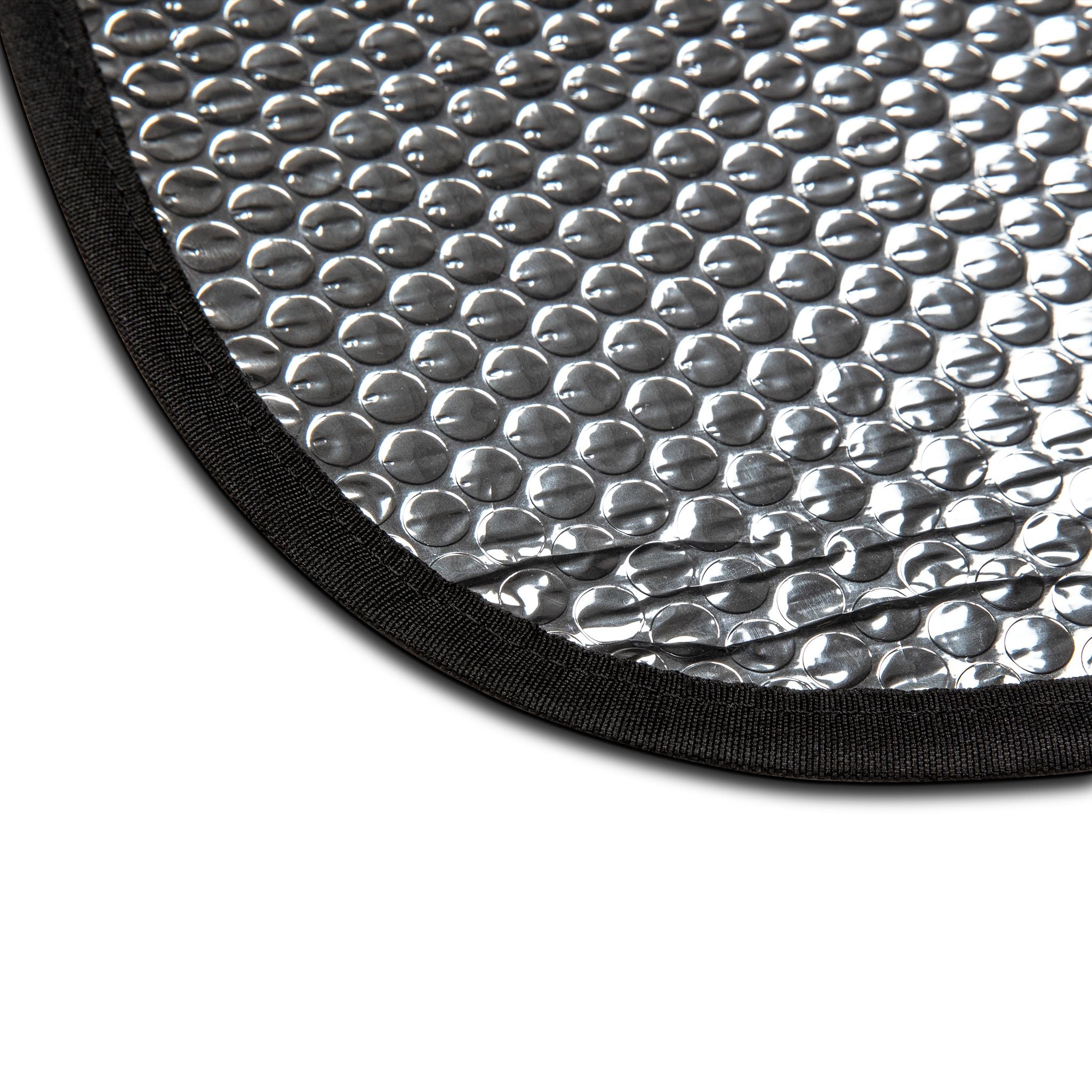 Car Sun Shade — "Angry Kreyon" Flaming Logo Windshield Protector