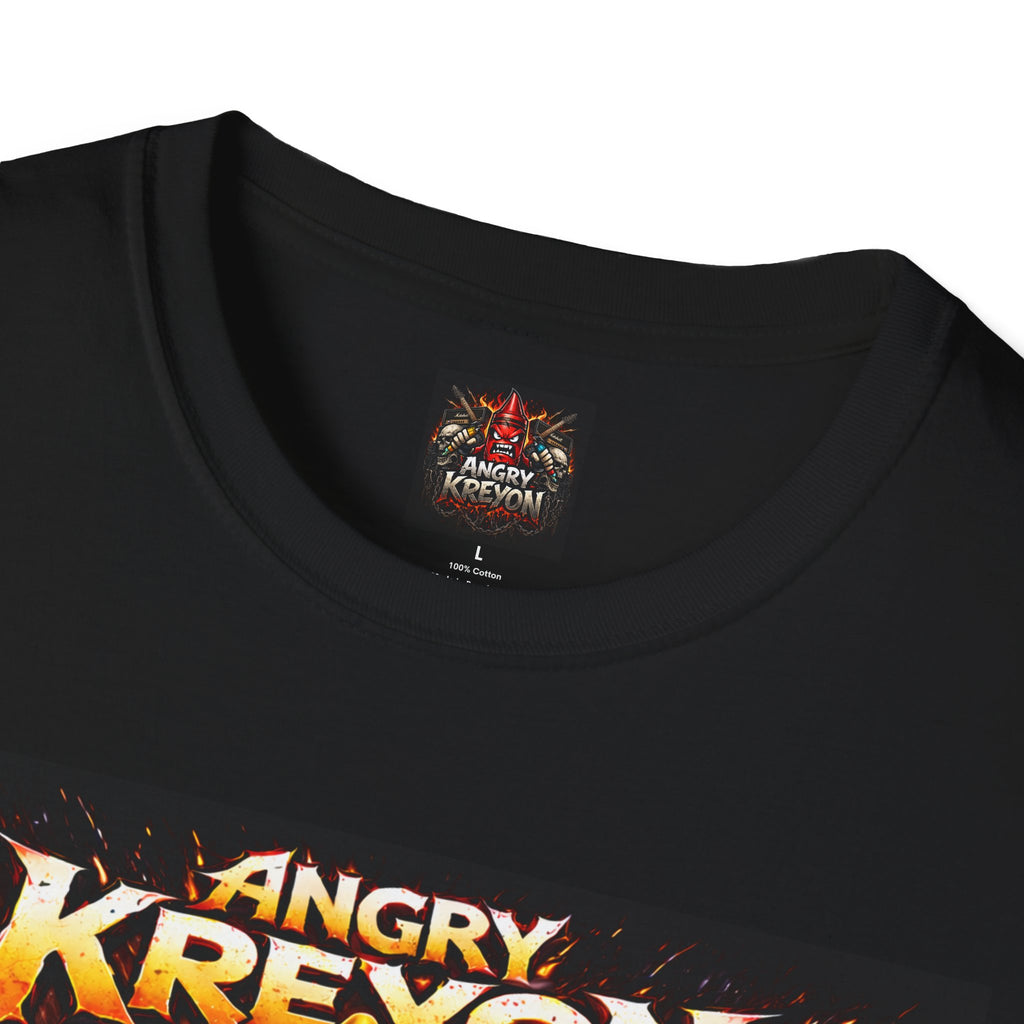 Angry Kreyon "Sonic Assault" Graphic T‑Shirt