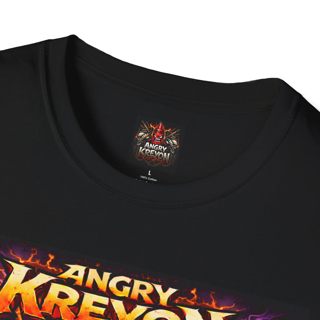 Angry Kreyon "That’s Not Bass!" Graphic T-Shirt — Metal Band Guitar Tee
