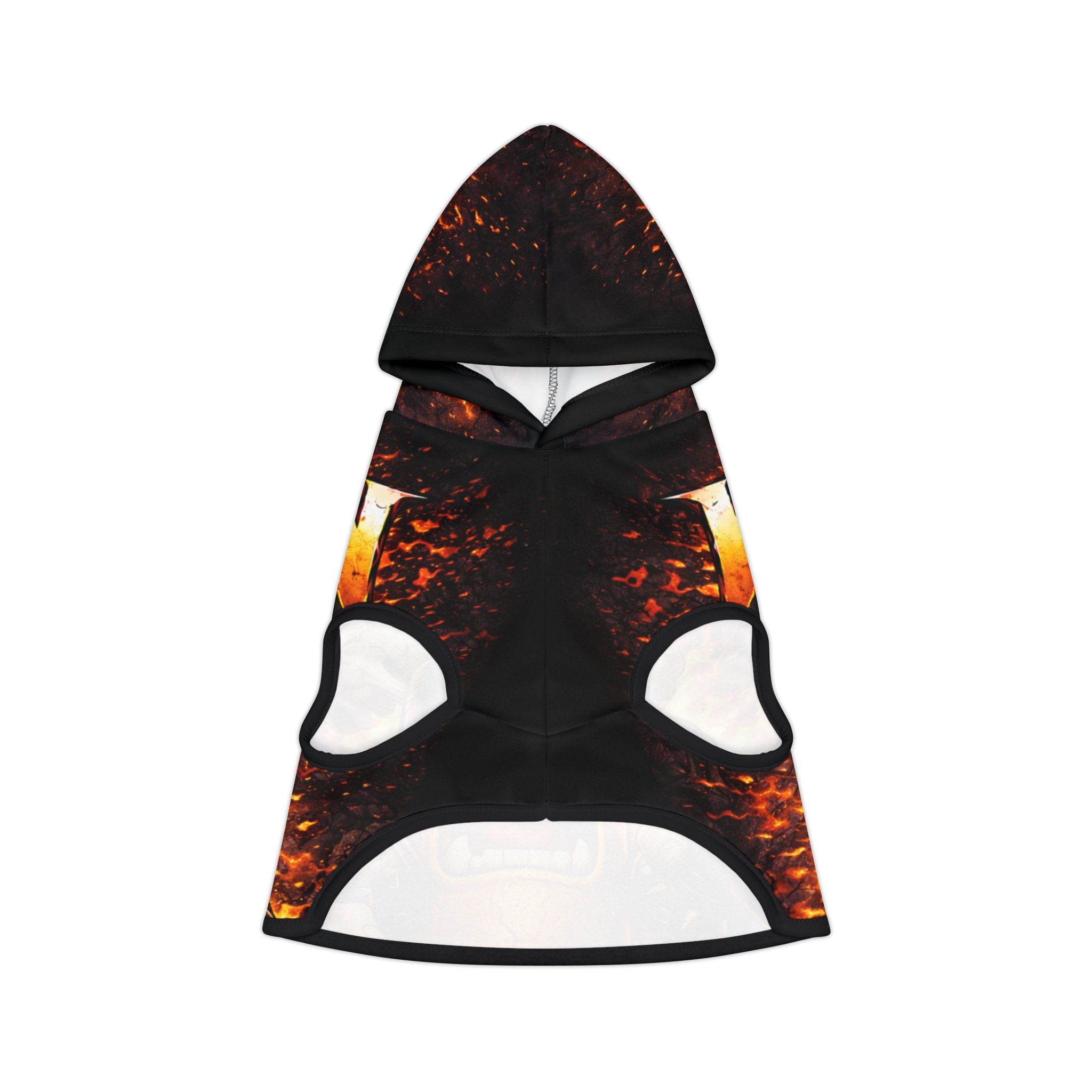 Pet Hoodie — Angry Kreyon Fiery Mic Graphic Hoodie for Dogs & Cats