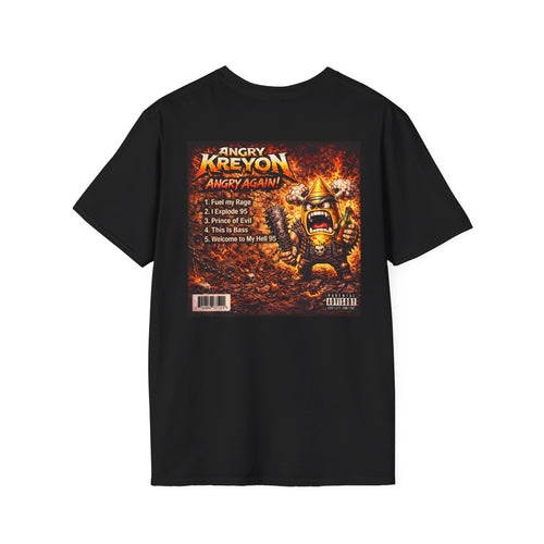 Angry Kreyon "Angry Again" Graphic T-Shirt