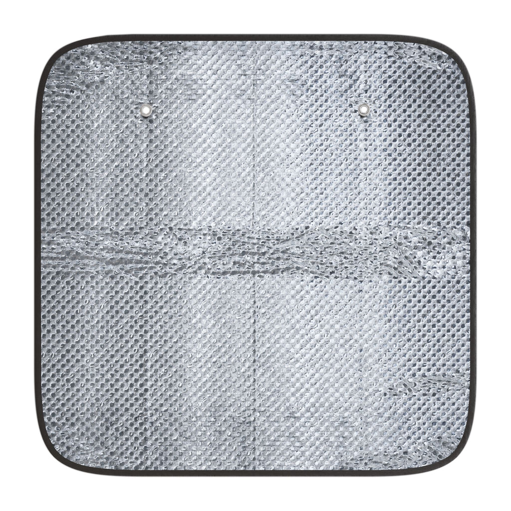 Fiery Lava Monster Car Sunshade — Heat-Blocking Windshield Shade