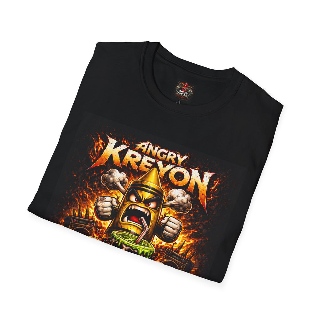Angry Kreyon "Suck It Up Buttercup" Graphic T-Shirt