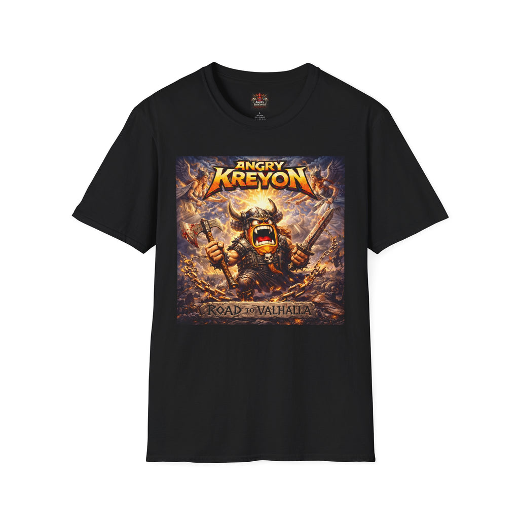 Angry Kreyon "Road to Valhalla" T-Shirt
