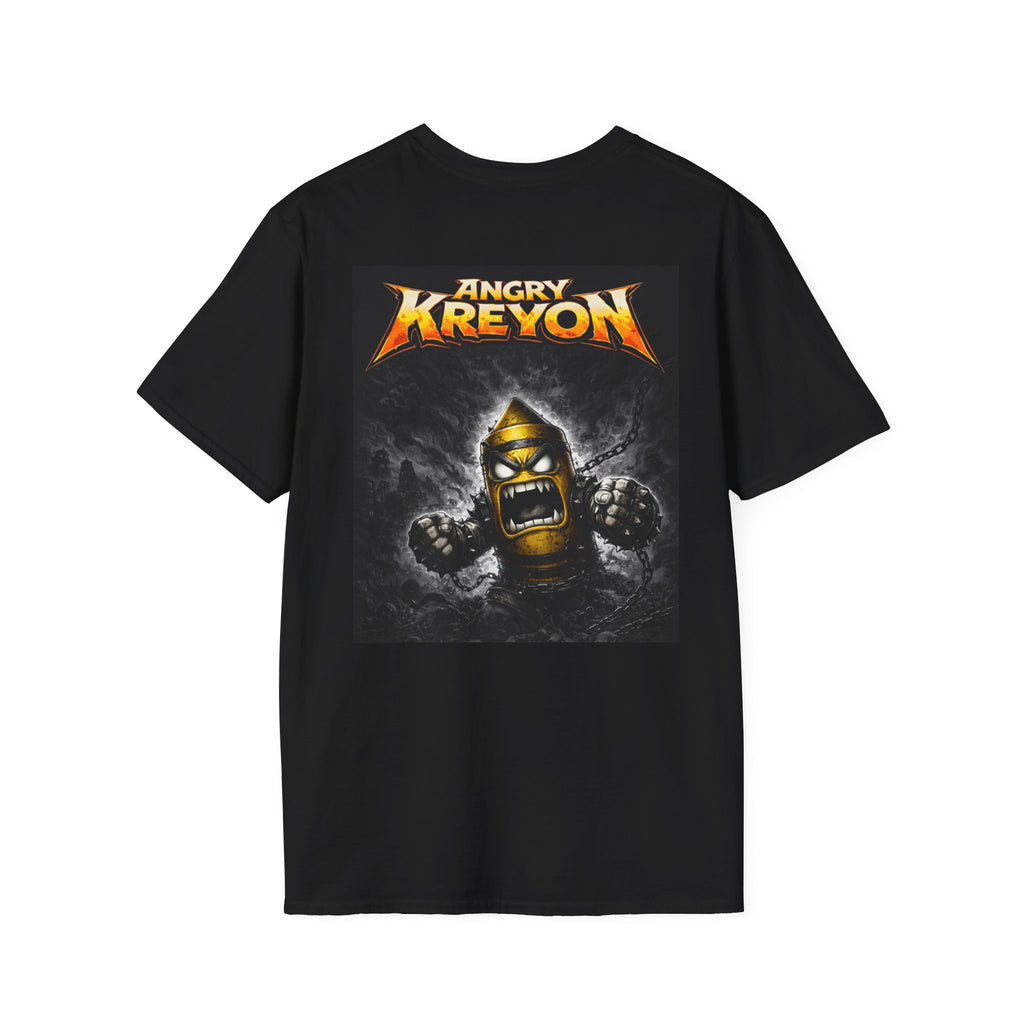 Angry Kreyon T-Shirt — Kreyon Oracle Metal Graphic Tee