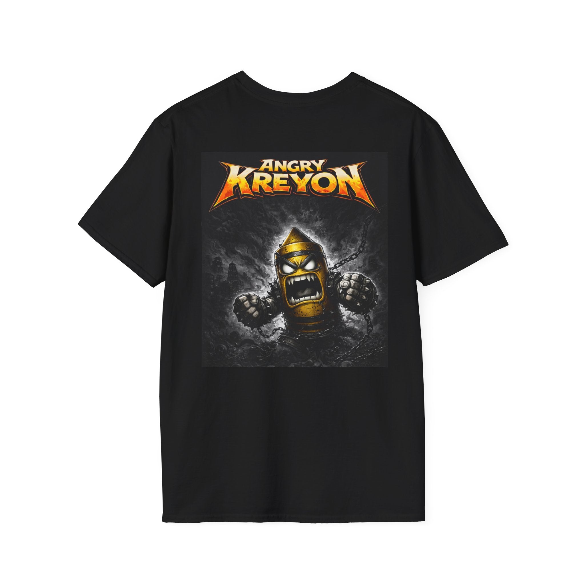 Angry Kreyon T-Shirt — Kreyon Oracle Metal Graphic Tee