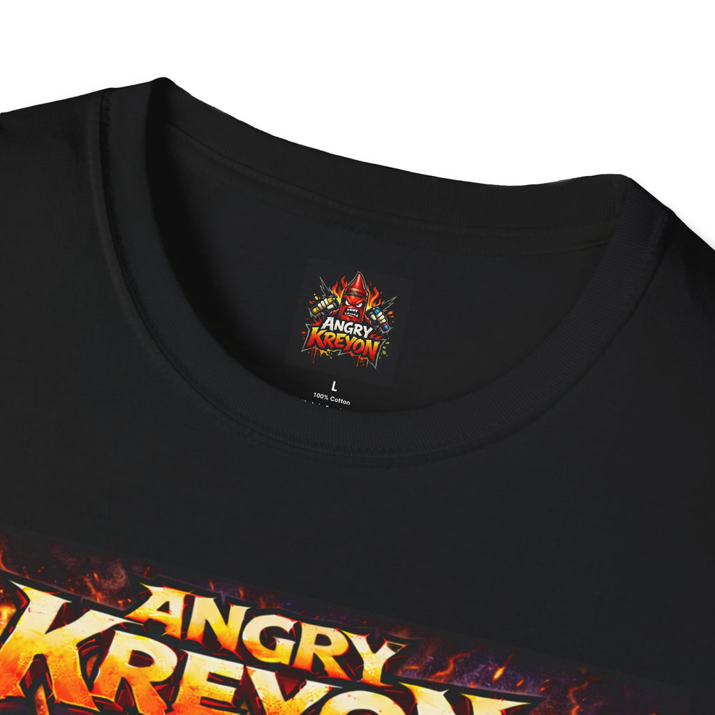 Angry Kreyon 'I Explode!' Graphic T-Shirt