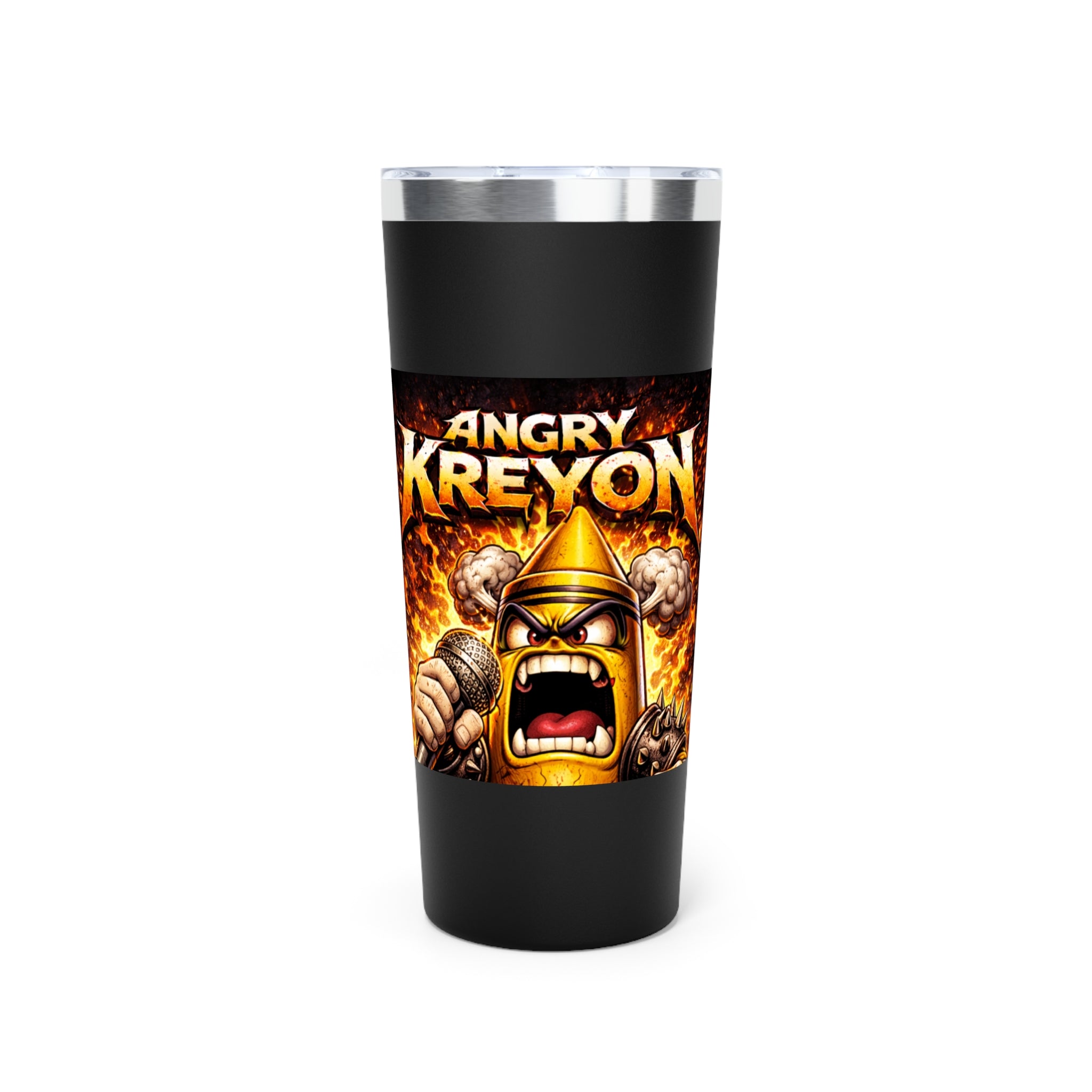 Angry Reyo Flames 22oz Insulated Tumbler