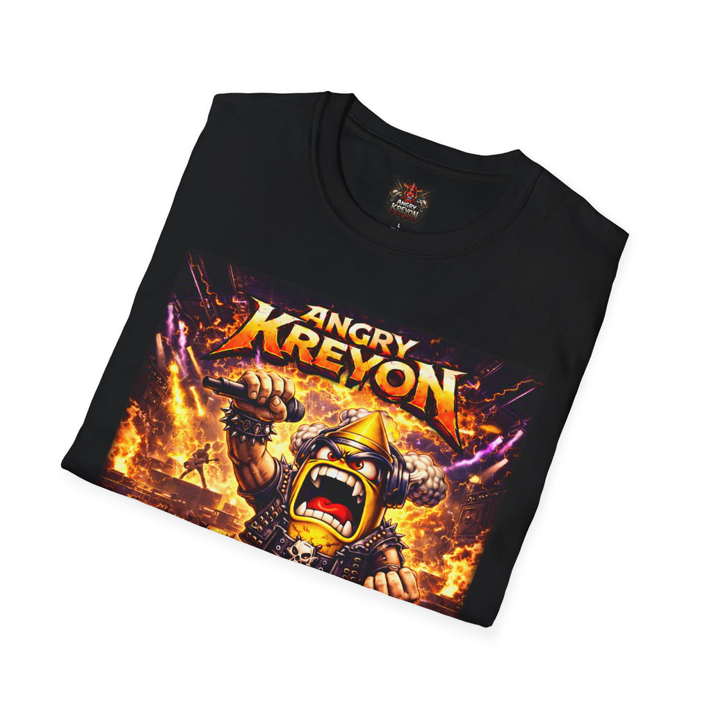 Angry Kreyon "Living It Up" Band T-Shirt