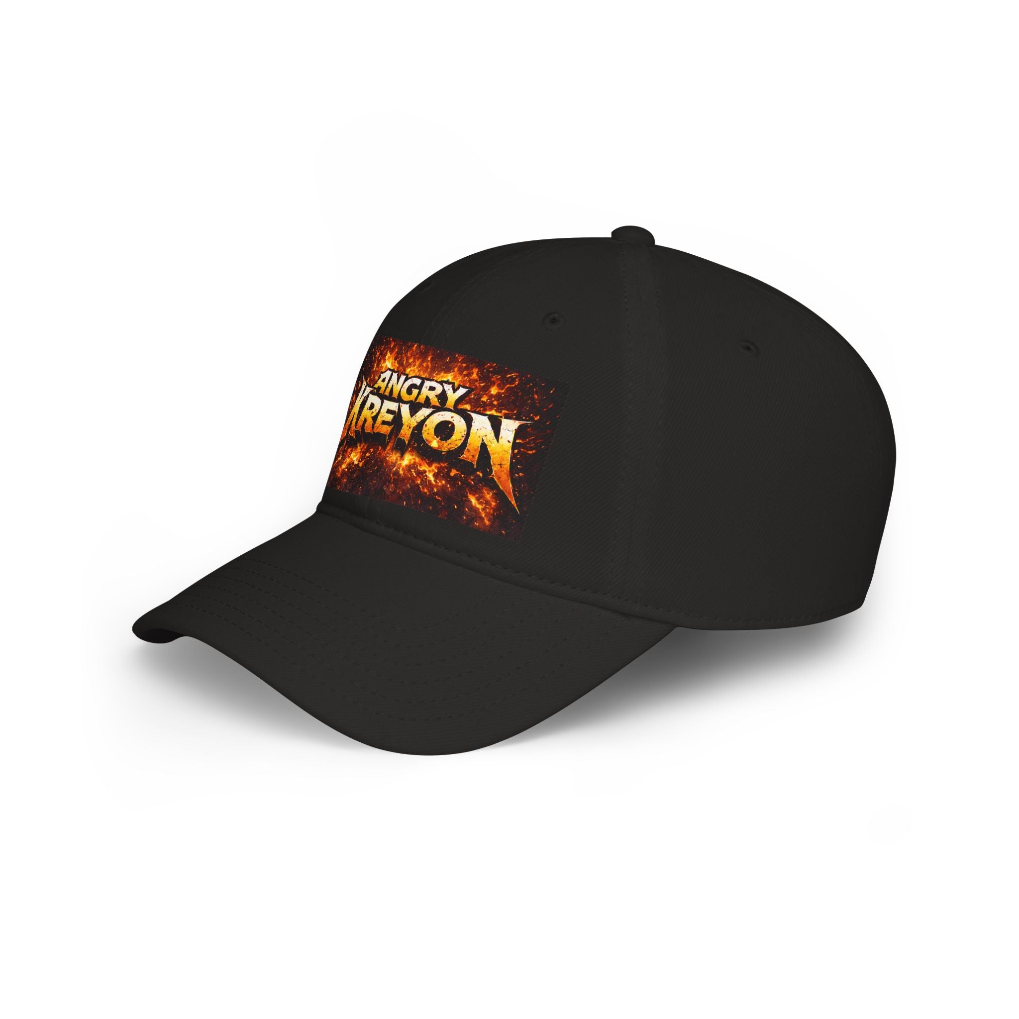 Stylish Low Profile Baseball Cap with 'Angry Kreyon' Design - Perfect for Everyday Wear