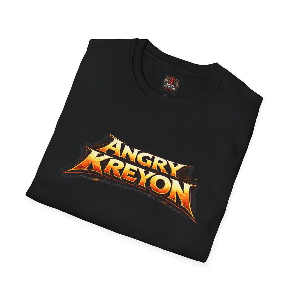 T-Shirt — Angry Kreyon Retro Gaming Logo Tee