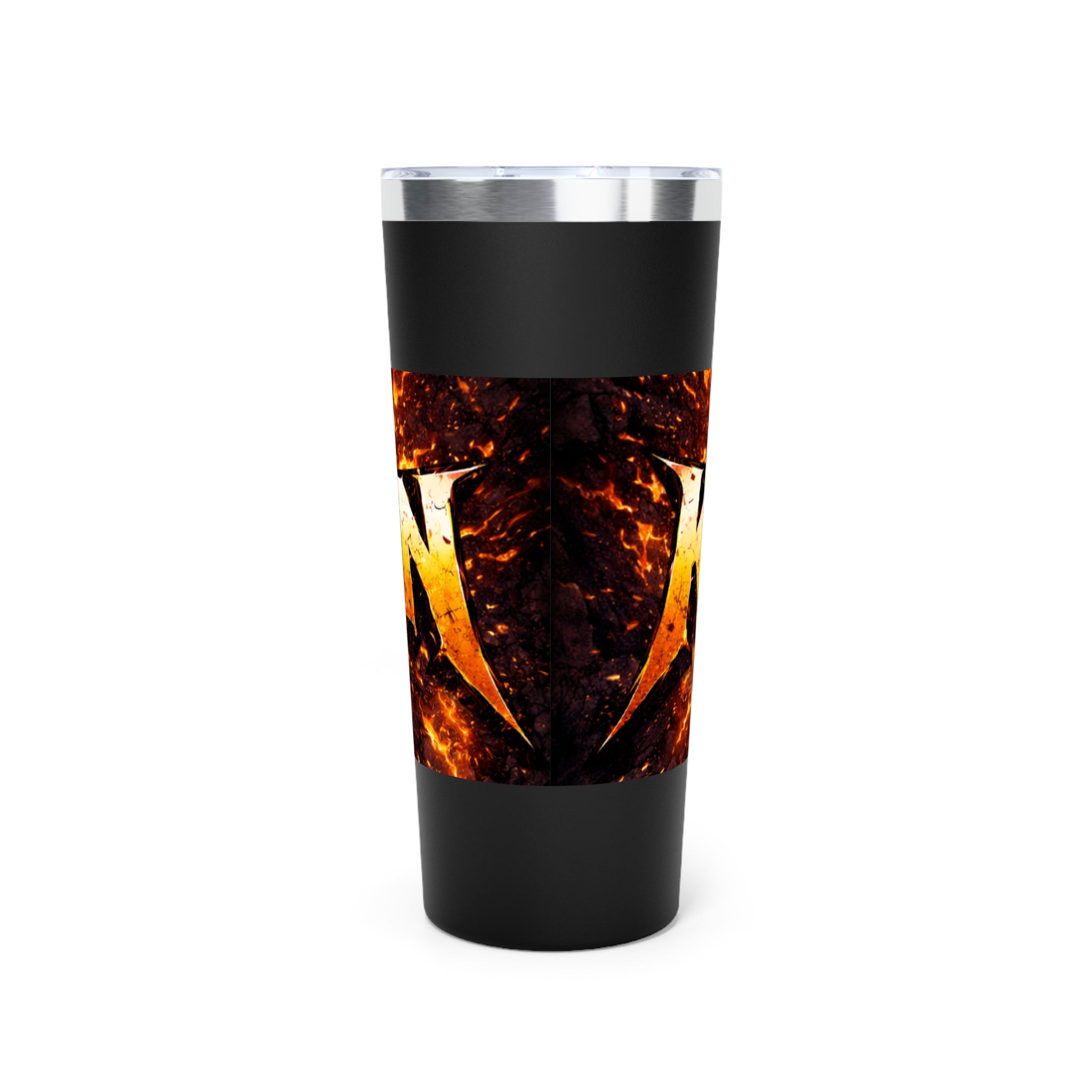 Angry Kreyon Flames design Tumbler | 22oz copper vacuum insulated