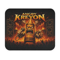 Angry Kreyon on Stage Singer Mouse Pad | Gaming Desk Mat