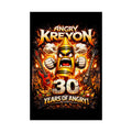 Angry Kreyon 30 Years of Angry (Cartoon) poster | Rolled Posters