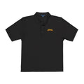 Embroidered 'Angry Kreyon' Black Polo Shirt — Classic Casual Work & Teamwear