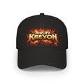 Stylish Low Profile Baseball Cap with 'Angry Kreyon' Design - Perfect for Everyday Wear