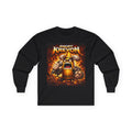Angry Kreyon mascot long sleeve tee | band logo graphic