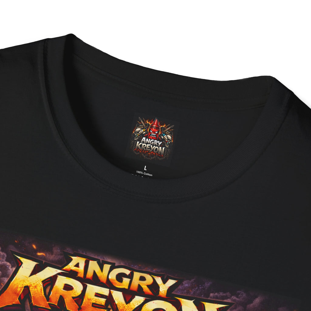 Band T-Shirt — Angry Kreyon “Adapt and Survive” Graphic Tee